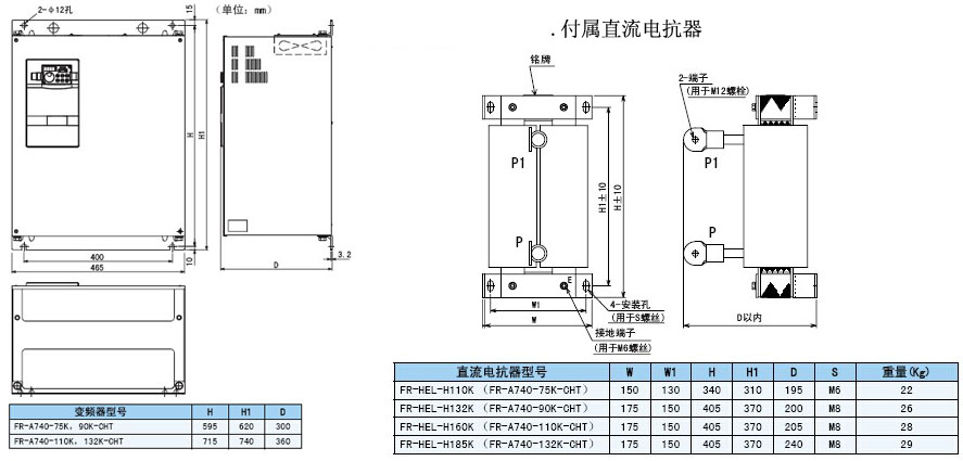  FR-A740-110K-CHT 价格 A740-110K-CHT供应商 A740-110K低价销售(图2)