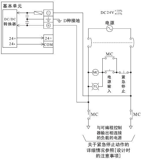 三菱fx1n接线图60mt,三菱fx1n40mr001接线图 三菱fx1s plc的电源接线图--fx1s接线示例图