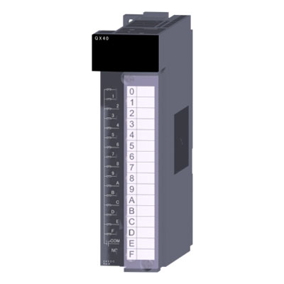 QX40 三菱PLC模块 DC电源16点输入模块 QX40价格 端子排型 