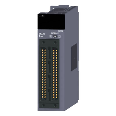 QX82 三菱PLC模块 24VDC/4mA共阴极 64点输入模块 QX81价格优