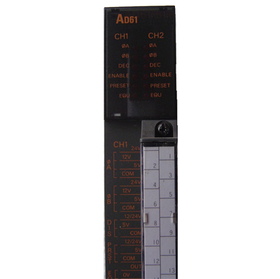 AD61 三菱A系列PLC高速计数器模块 AD61价格 2通道 50kpps(1/2相) AD61现货销售