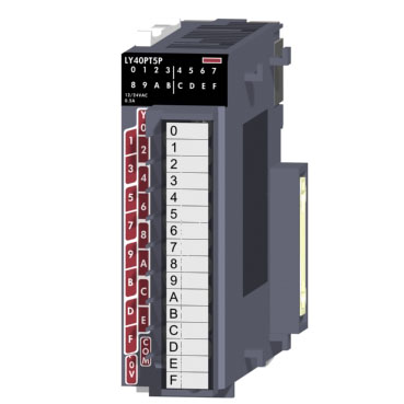 LY40PT5P-CM 三菱PLC输出模块LY40PT5P价格好 16点晶体管源型输出LY40PT5P销售 