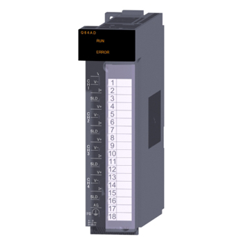 Q64AD 三菱PLC模拟量输入模块Q64AD价格好 4点模拟电压或电流输入 A/D转换模块销售