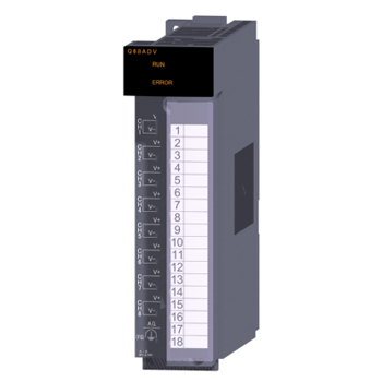 Q68ADV 三菱PLC模拟量输入模块Q68ADV价格好 电压输入8通道