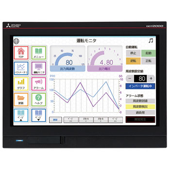 GT2510-WXTBD 三菱触摸屏10.1寸宽屏黑外框DC电源型