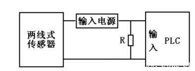 PLC与两线式传感器的连接